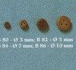 Jufferblok Noten 3 mm. B-80.